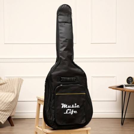 Guitar cover, black, 105 x 41 cm, insulated-2