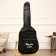 Guitar cover, black, 105 x 41 cm, insulated
