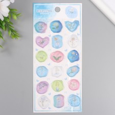 Stickers for creativity plastic 