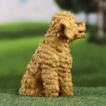 Garden figure "Labradudl" 13x9x18cm-4