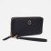 Women's wallet with lightning, black color