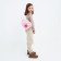 Baby backpack for girls with sparkles "Bunny"