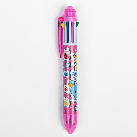 Balloon handle Calligrata, automatic, 8 color, mix-7