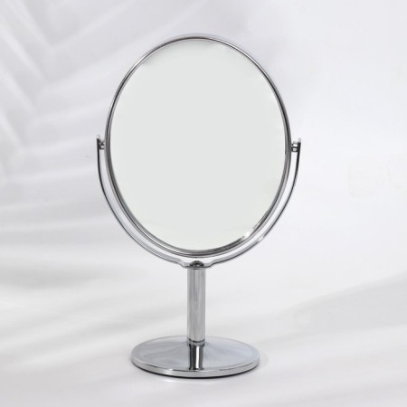 Mirror desktop, mirror surface 9.4 × 11 cm, silver color-3