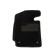 Pile rug for Kia Cerato, 2013-, black