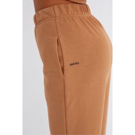 Women's costume (sweatshirt and trousers), beige color, size 50-4