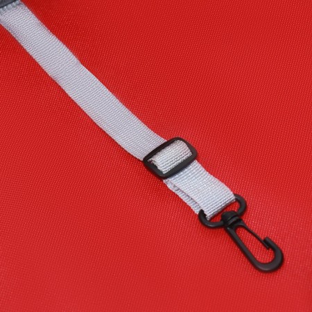 Backpack for carrying "cat", transparent, 32 x 28 x 42 cm, red-6