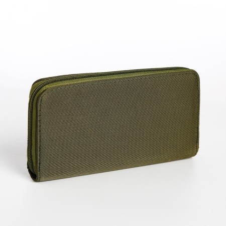Women's wallet with lightning, khaki color-1
