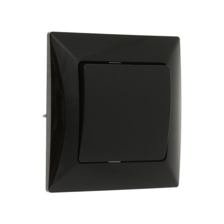 Luazon Lighting "Antei" switch, 10 A, 1 key, hidden, black-1