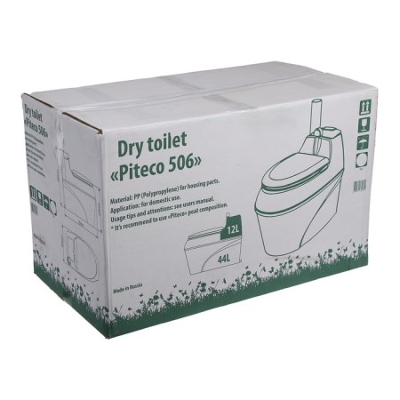 Torpyannaya dry closet, 44 liters, with a bucket, peat, ventilation and drainage, "Piteco"-11