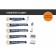 Universal Covers Autoflex, Eco -leather, black, set 4 pcs