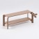 Bucker “Flora” flower shelf 21x59x23 cm, unpainted (for decoration)