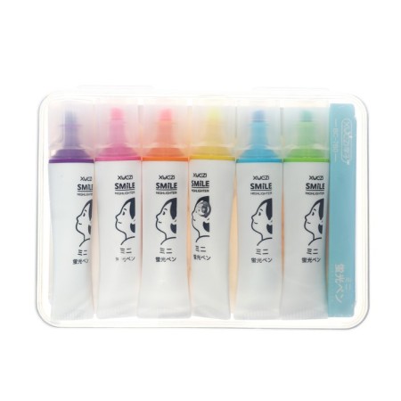 A set of markers-textbooks 6 pieces, 6 colors, mowed, tubes-5