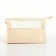Lightning cosmetic bag, beige color