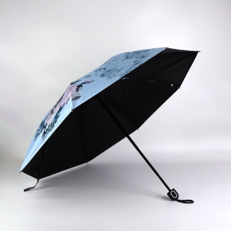 Mechanical “Piono” umbrella, Eponge, 4 additions, 8 knitting needles, r = 48 cm, color mix-2