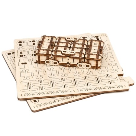 Wooden designer-heading EWA "Metamorphic. Cube "-12