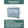 Sadovy tent 3*3m white, closed