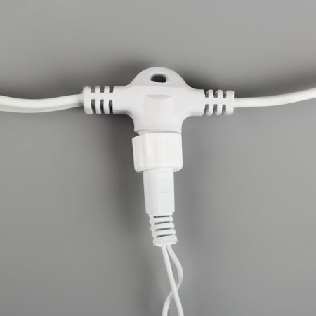 Garland "Curtain" 2 × 9 m, IP44, UMS, white thread, 1800 LED, glow of Multi, 220 V-4