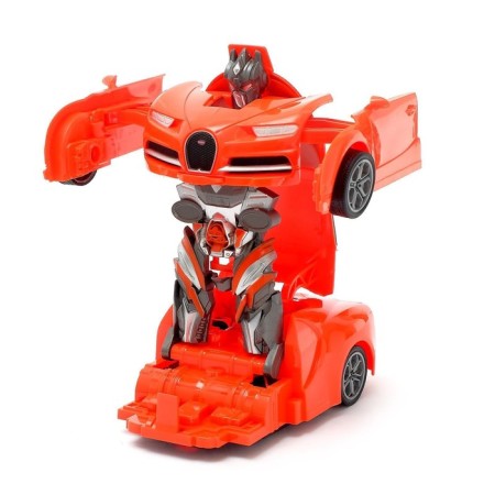 Robot Radio -controlled "Autobot", transforms, works from batteries, mix-15