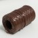 Yarn "for knitting moons" 100% polypropylene 400m/100 ± 10 g in the shape of a cylinder (they say chocolate)