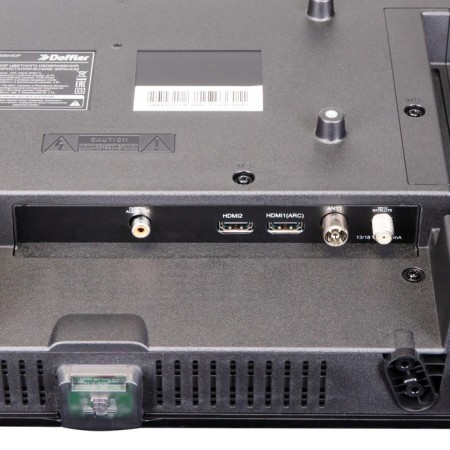 TV Doffler 24KN29, 24 ", 1366x768, DVB-T2/C/S2, HDMI 2, USB 1, black-3