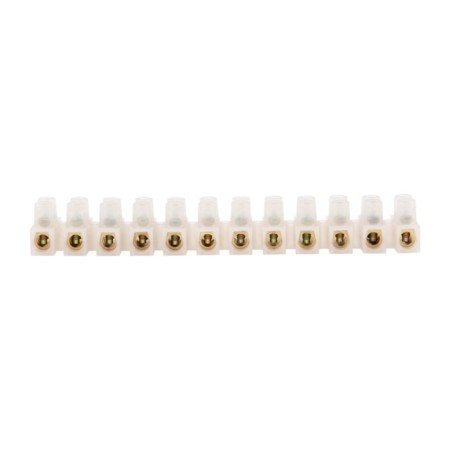 Dandhinated terminal block KV-10 (4-10 mm²), current 10 A, polyethylene white (ZVI) rexant-1