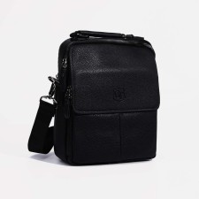 Male bag, black color