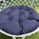 Billy swing pillow, diameter 60 cm, blue color