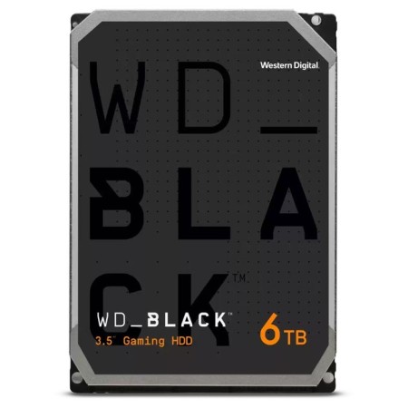 Hard disc WD SATA-III 6TB WD6004FzWX Desktop Black (7200RPM) 128MB 3.5 "