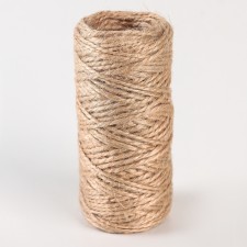 Jet twine d = 1.5 mm, 30 m, twisted, natural color