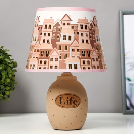 Table lamp "City" E14 15W 20x20x31 cm Risalux