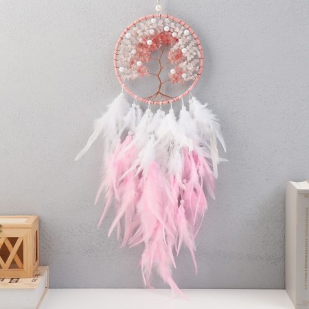 Dreams "tree with pearls" white-pink d = 16 cm 65x16 cm mix-3
