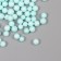 Decor for creativity Pimplast "Assorted balls" light-turquoise set 10 grams