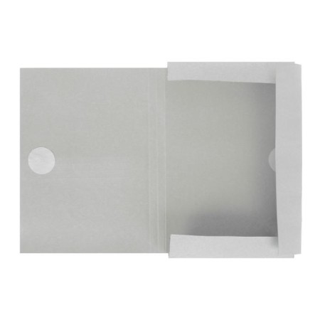 Calligrata ties folder with ties, unlawed cardboard, 370 g/m2, white, up to 200 liters-4