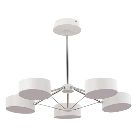 Ceiling EVOLUCE lamp. Sle6005-502-05. Valle. 5x10 watts, LED, 3000K-6000K, 6000 LM, 67x67x47 cm, white color, chrome-5