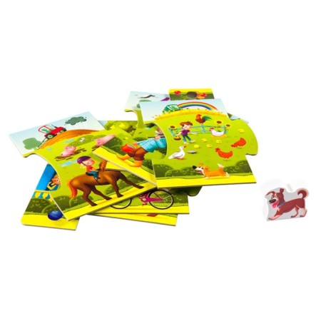 Story Puzzle Puzzle "Village"-3
