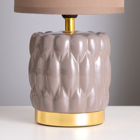 Benitum desk lamp 1x40W E14 Brown 15x15x30cm-3