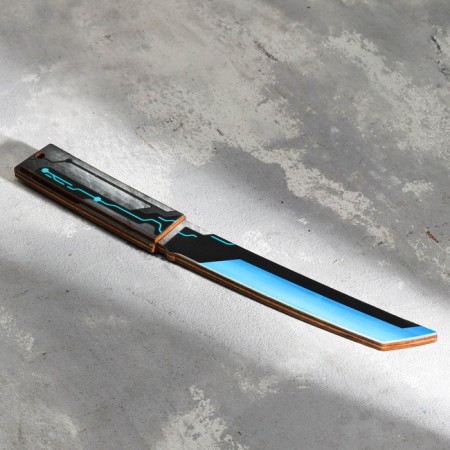 Wooden souvenir "Tanto knife" transistor-3