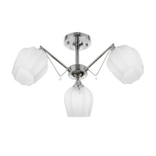Miranda chandelier 3he27 40W chrome 59x59x26cm Bayerlux