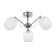Miranda chandelier 3he27 40W chrome 59x59x26cm Bayerlux