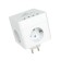 Network filter Cablexpert Cube Cube-4-U4-W, 4 P, 16A, 4xUSB, Ur. Protection 2+, White, box