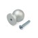 Handle button Cappio RK146, D = 20 mm, matte chromium color