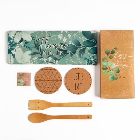 Gift Ethel Little Things: a towel, stands, a kitchen spoon, a kitchen blade-1