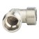 STOUT SFT-0010-000034, 3/4 ", external/external thread, nickelled brass