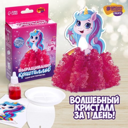 Set for creativity. The radiant crystals "Magic unicorn"-1