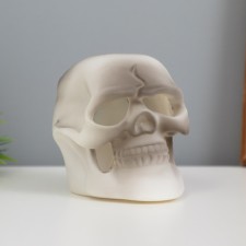 Skull lamp 2W LED LR44 5x7.5x7cm