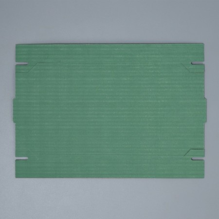 Gift folding box, packaging, “olive”, 16.6 x 15.5 x 15.3 cm-3