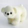 New Year's soft toy "White Bear"