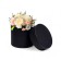 Hat box, black, 13 x 13 cm