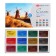 A watercolor art in cuvettes, 12 colors x 2.5 ml, ZHK "Sonet", "READER", 35411879